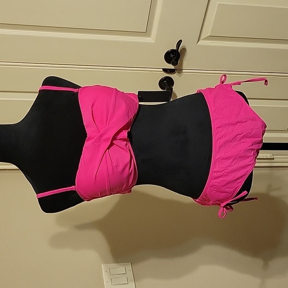 Pink Strapless Bikini Set NWT - Picture 8 of 12